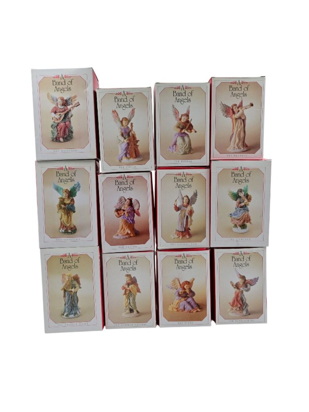 Dillard's A Band Of Angels Vintage Figure Lot Of 12